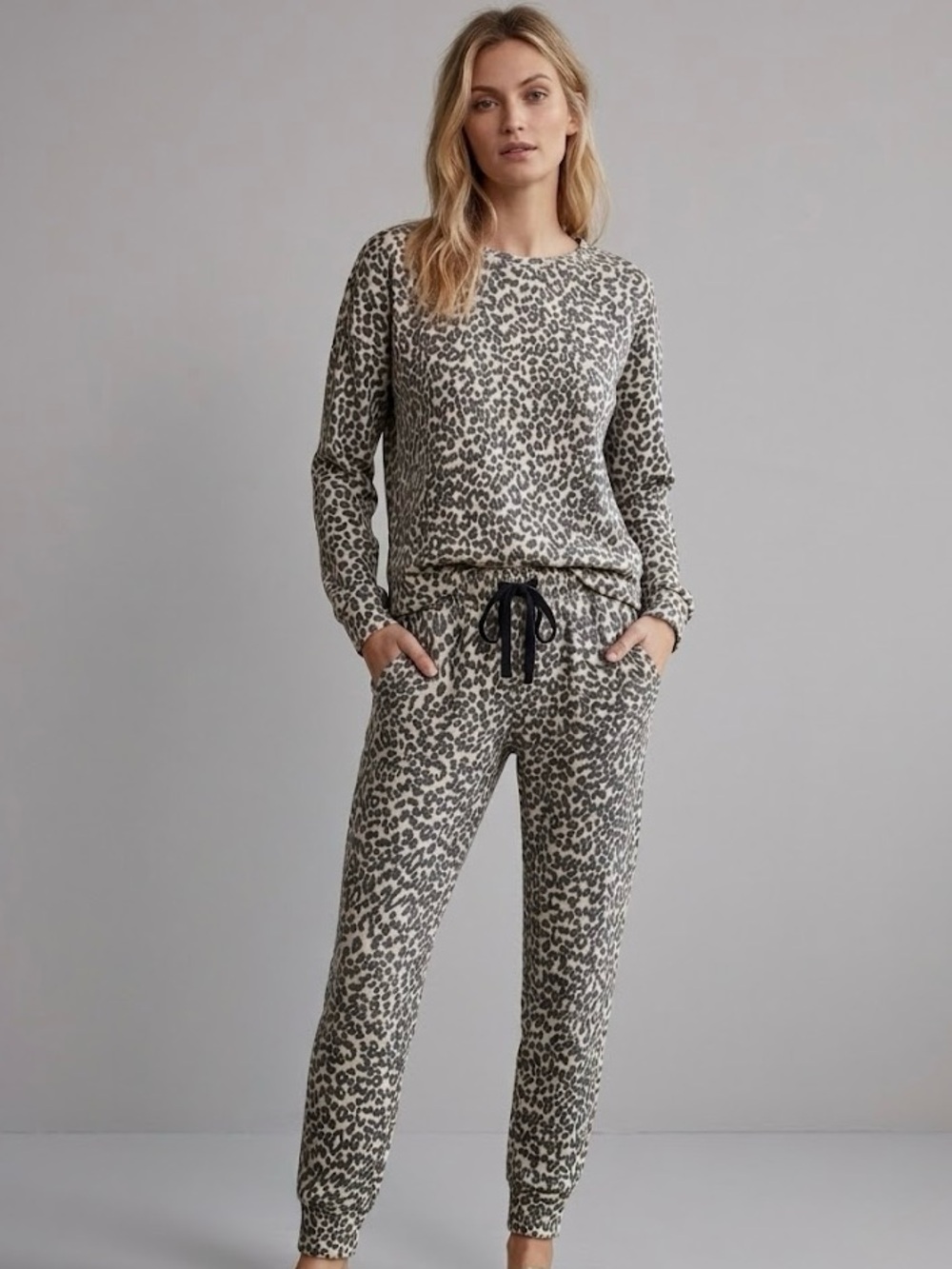 Leopard-Print Pajamas